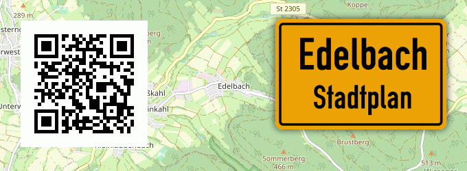 Stadtplan Edelbach