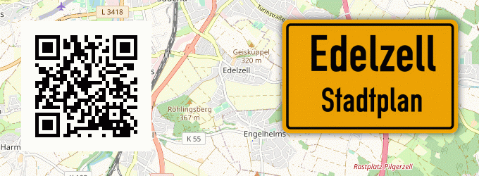 Stadtplan Edelzell