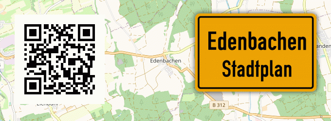 Stadtplan Edenbachen