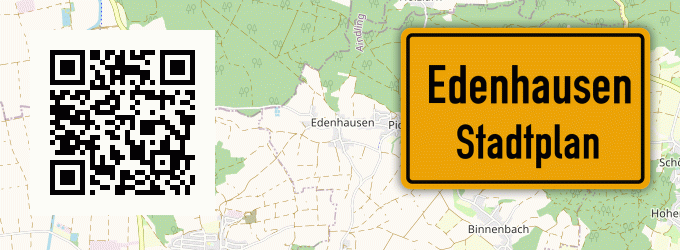Stadtplan Edenhausen, Schwaben