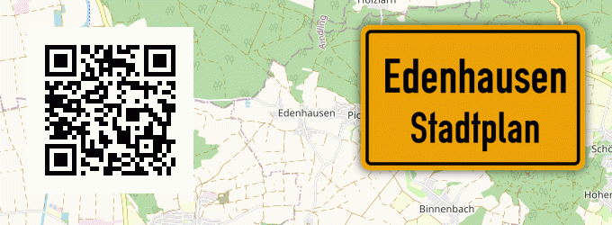 Stadtplan Edenhausen