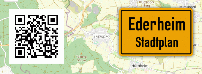 Stadtplan Ederheim
