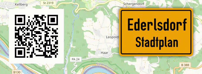 Stadtplan Ederlsdorf