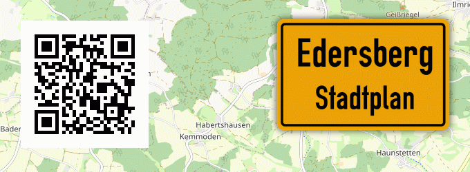 Stadtplan Edersberg