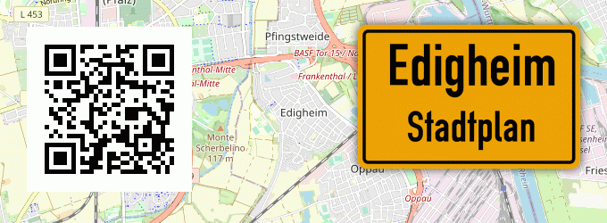 Stadtplan Edigheim
