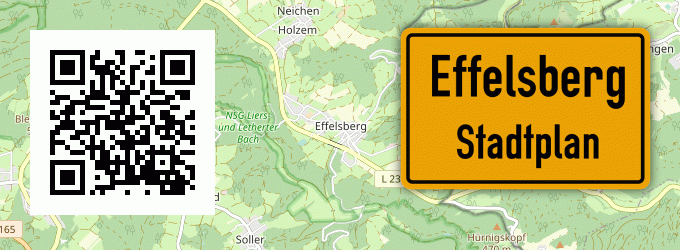 Stadtplan Effelsberg