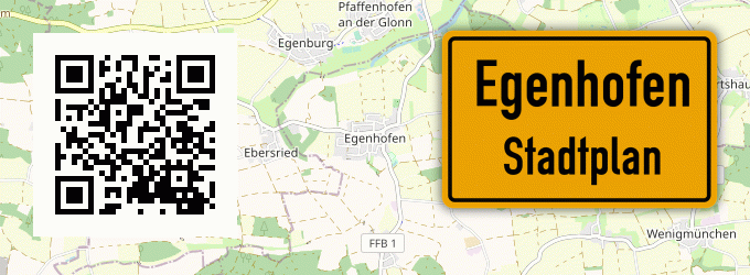 Stadtplan Egenhofen