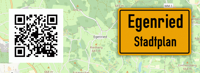 Stadtplan Egenried