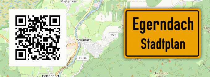 Stadtplan Egerndach