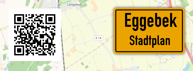 Stadtplan Eggebek