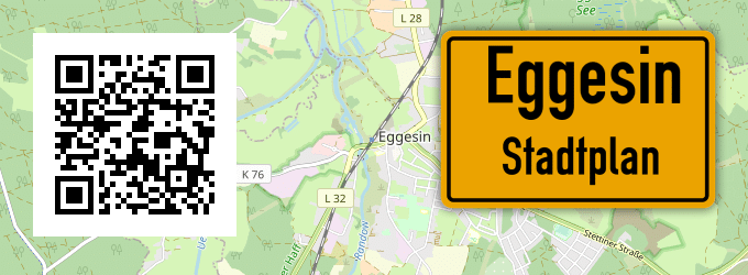 Stadtplan Eggesin