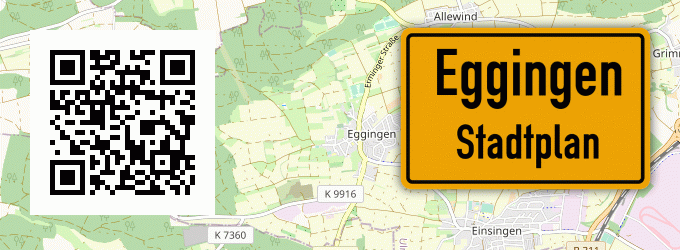 Stadtplan Eggingen