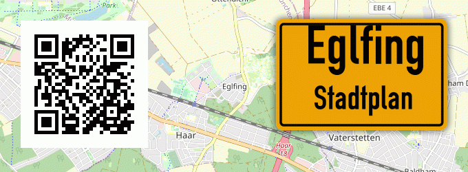 Stadtplan Eglfing, Kreis München