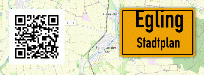 Stadtplan Egling, Staffelsee