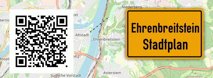 Stadtplan Ehrenbreitstein