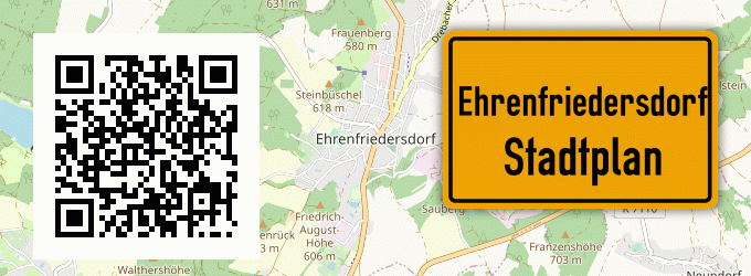Stadtplan Ehrenfriedersdorf