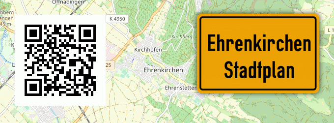 Stadtplan Ehrenkirchen