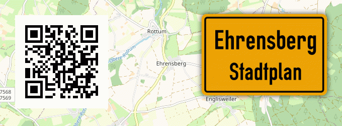 Stadtplan Ehrensberg