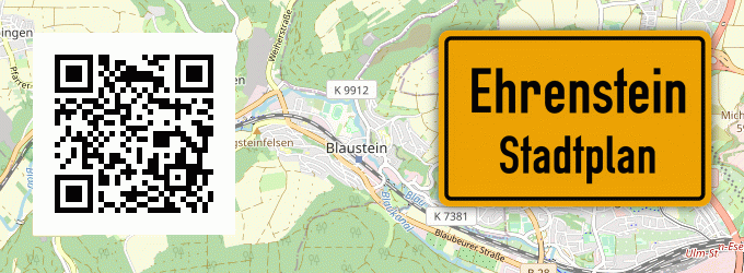 Stadtplan Ehrenstein