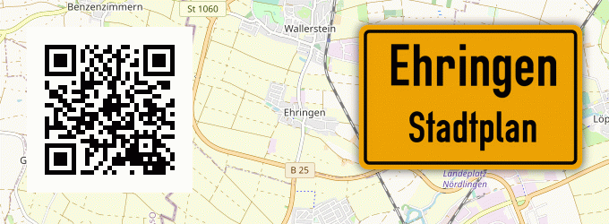 Stadtplan Ehringen
