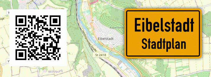 Stadtplan Eibelstadt