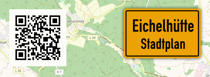 Stadtplan Eichelhütte