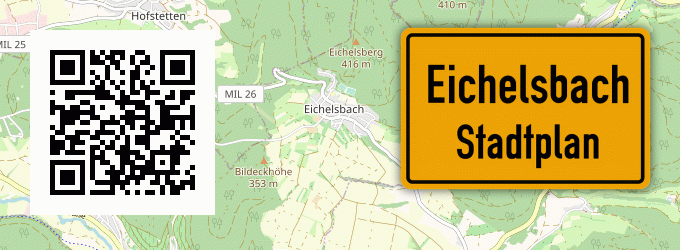Stadtplan Eichelsbach