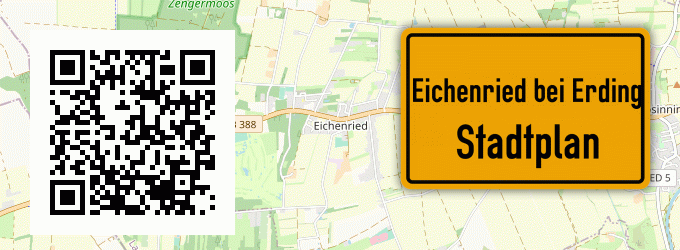 Stadtplan Eichenried bei Erding