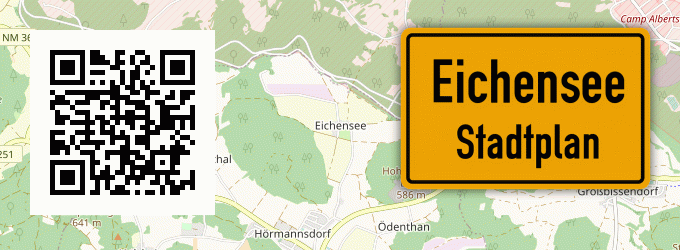 Stadtplan Eichensee, Oberpfalz