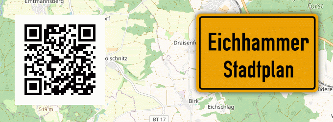 Stadtplan Eichhammer