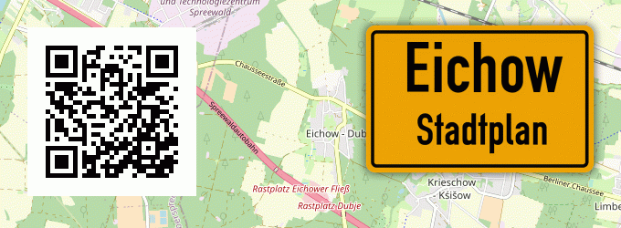 Stadtplan Eichow