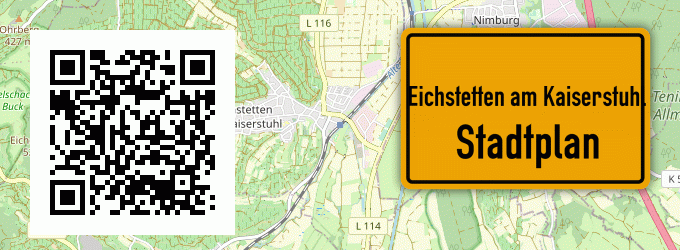 Stadtplan Eichstetten am Kaiserstuhl