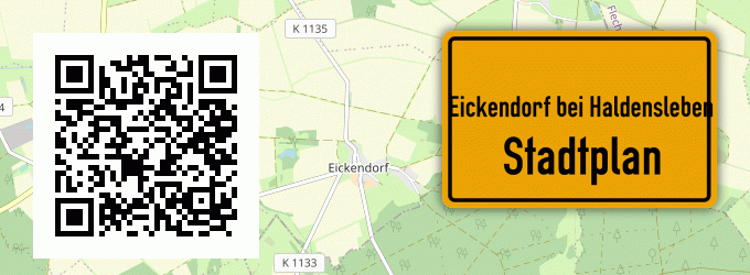 Stadtplan Eickendorf bei Haldensleben