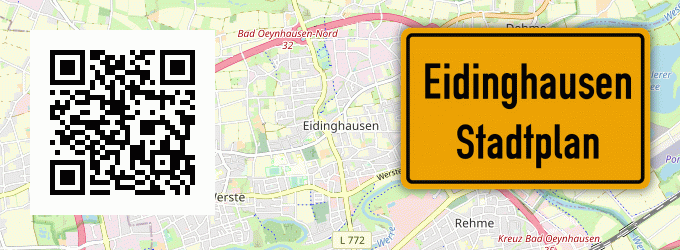Stadtplan Eidinghausen