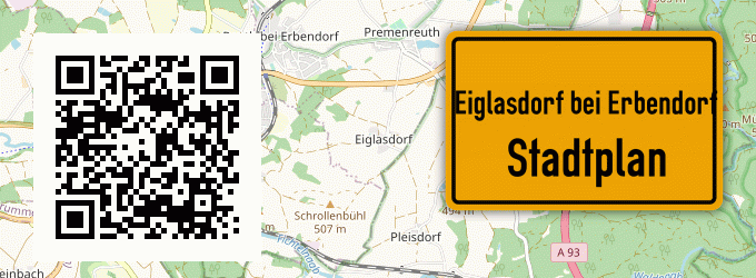 Stadtplan Eiglasdorf bei Erbendorf