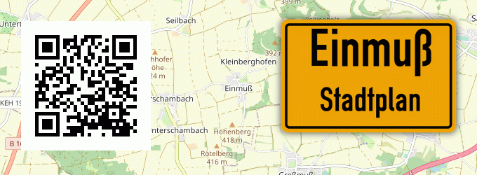 Stadtplan Einmuß