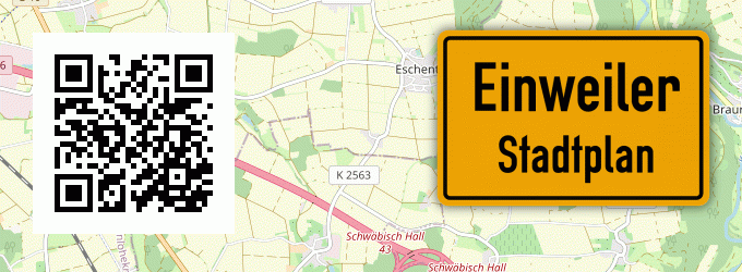 Stadtplan Einweiler