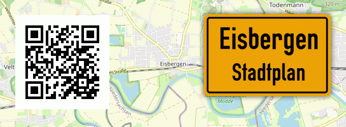 Stadtplan Eisbergen