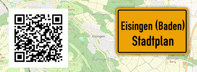 Stadtplan Eisingen (Baden)
