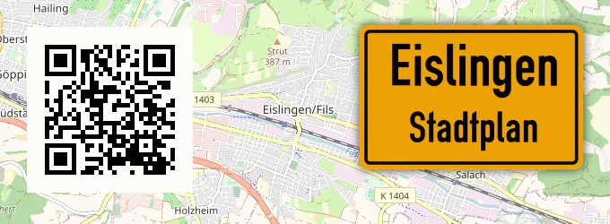 Stadtplan Eislingen