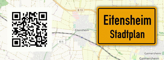 Stadtplan Eitensheim