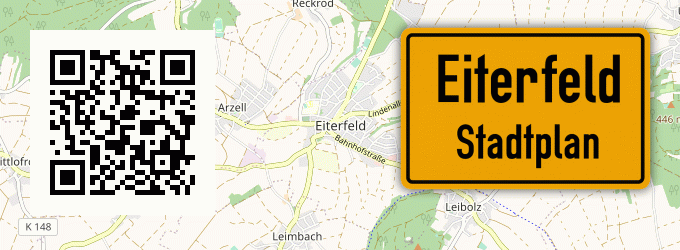Stadtplan Eiterfeld