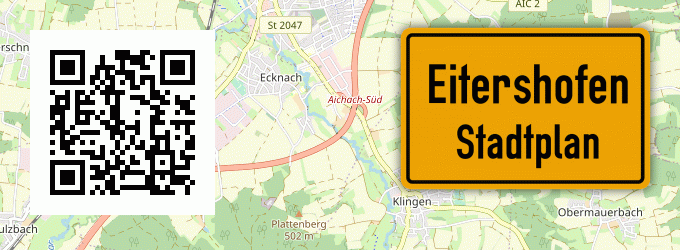 Stadtplan Eitershofen