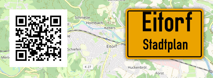 Stadtplan Eitorf
