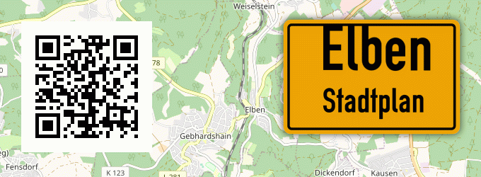 Stadtplan Elben, Westerwald