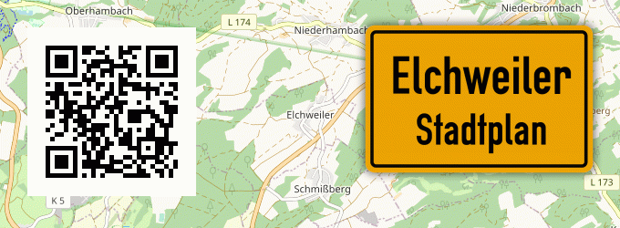 Stadtplan Elchweiler