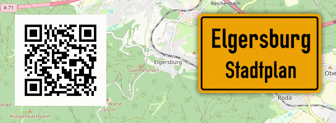 Stadtplan Elgersburg
