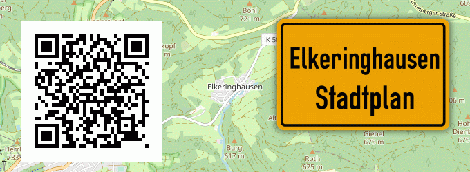 Stadtplan Elkeringhausen