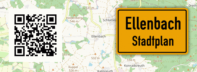 Stadtplan Ellenbach