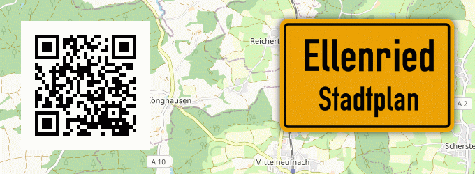 Stadtplan Ellenried